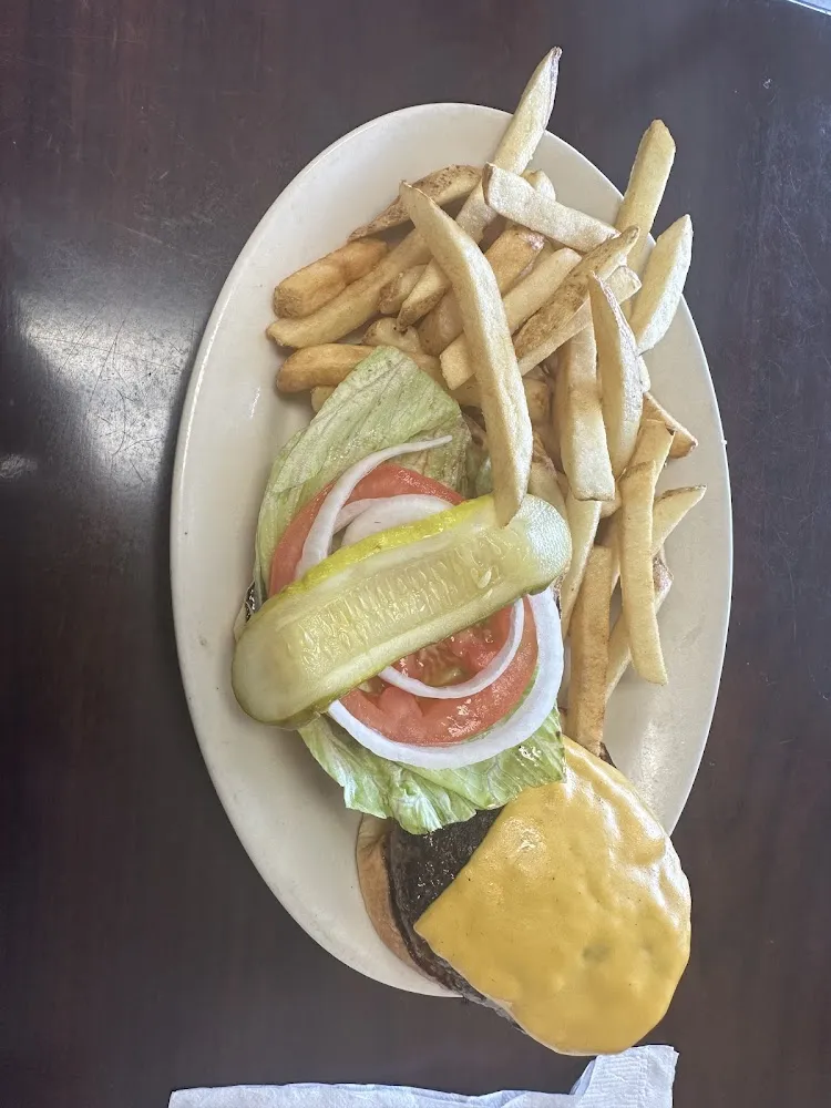 Cheeseburger and Fries