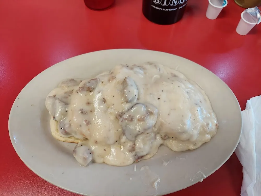 Sausage Gravy and Biscuits